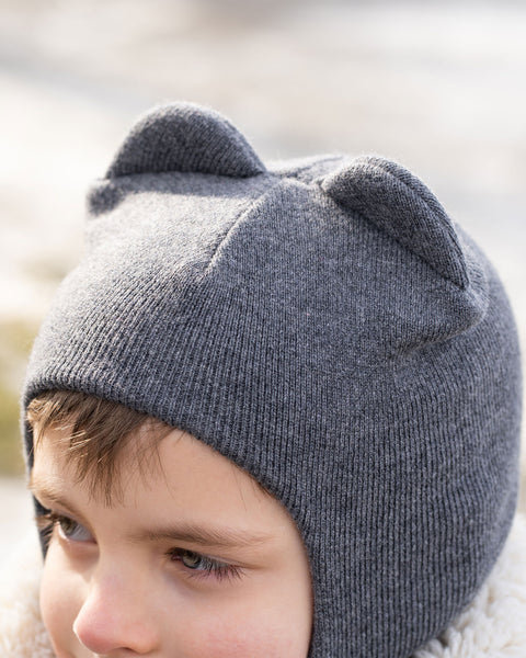 Kids Knitted Balaclava & Gloves 2-Piece Set