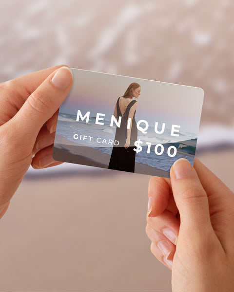 $100 value menique gift card
