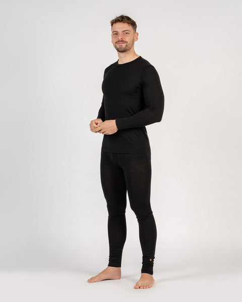 Men's 160 Base Layer Set Black