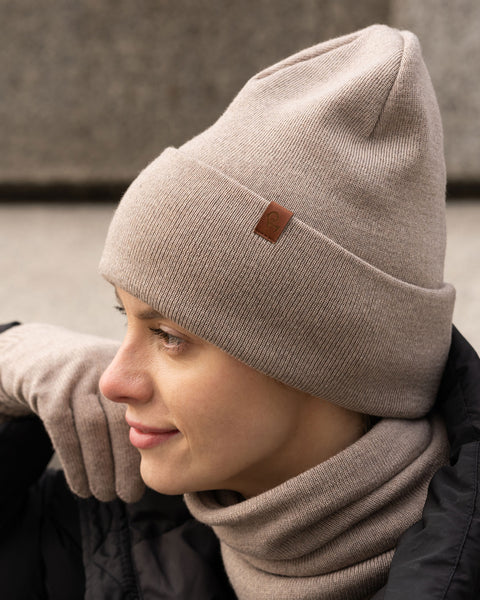 Women's Beanie Knitted Merino