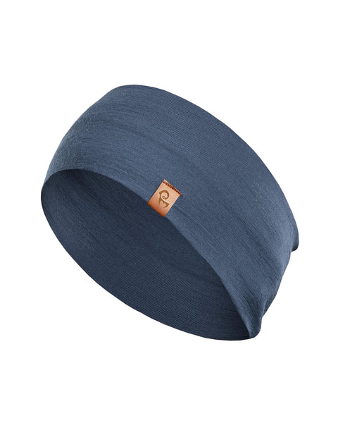 Men's Merino Training Headband Denim