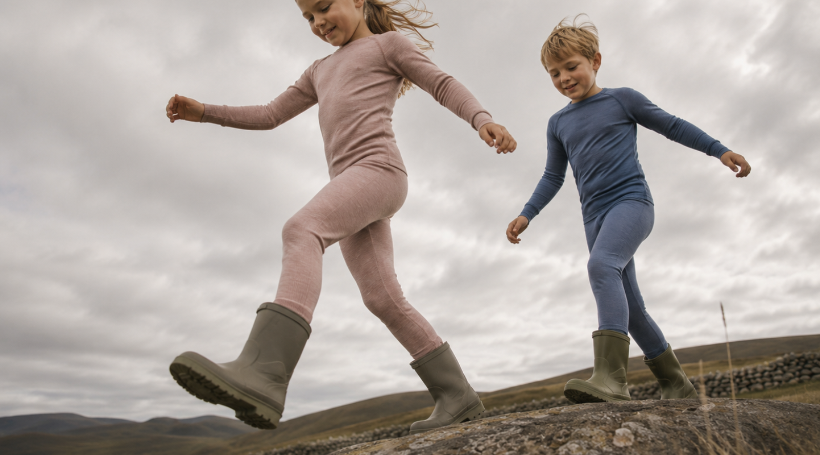Kids' Merino Wool Leggings Collection for Versatile Outdoor Adventures and Indoor Comfort