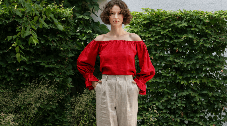 Linen Tops: Bestsellers - MENIQUE