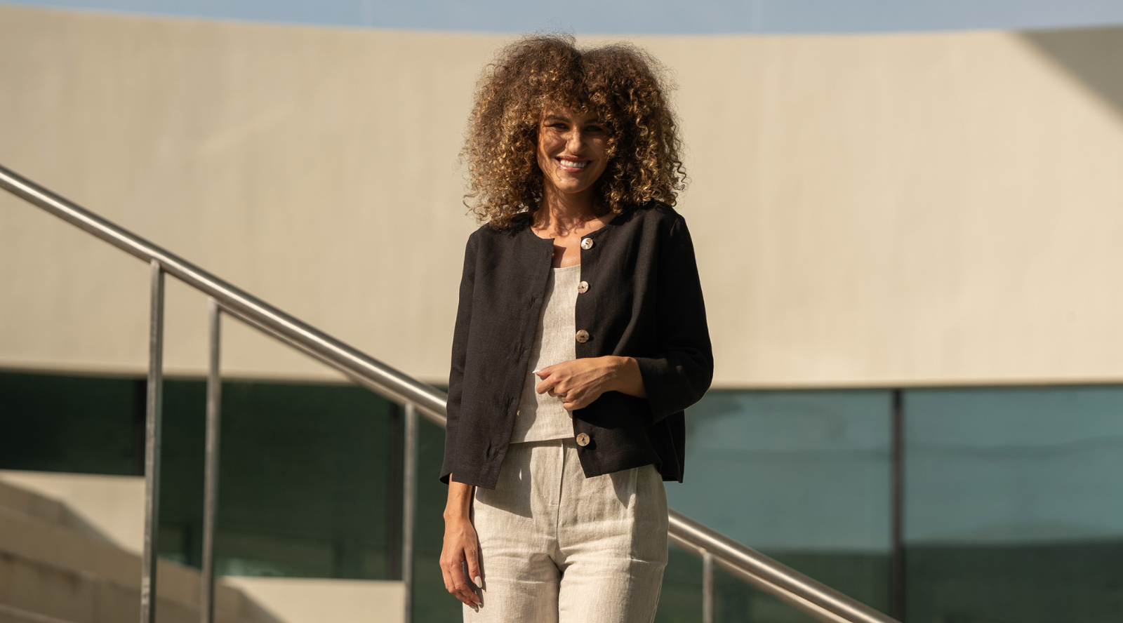 linen work outfits collection