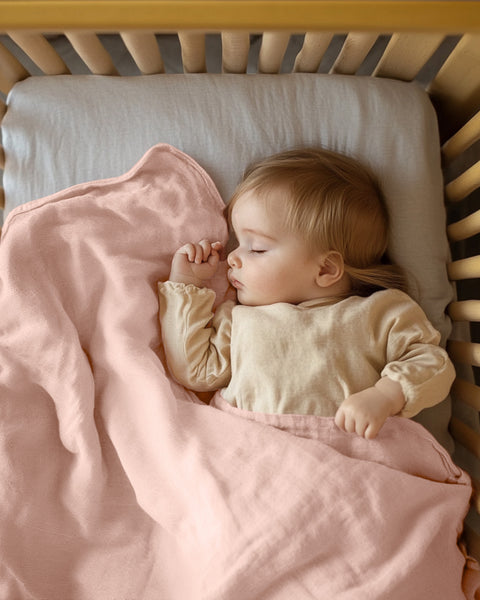 Linen Throw for Baby