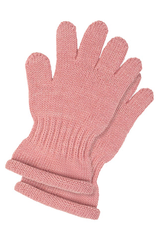 Kids' Knit Merino Gloves - 1-3Y / Candy Pink