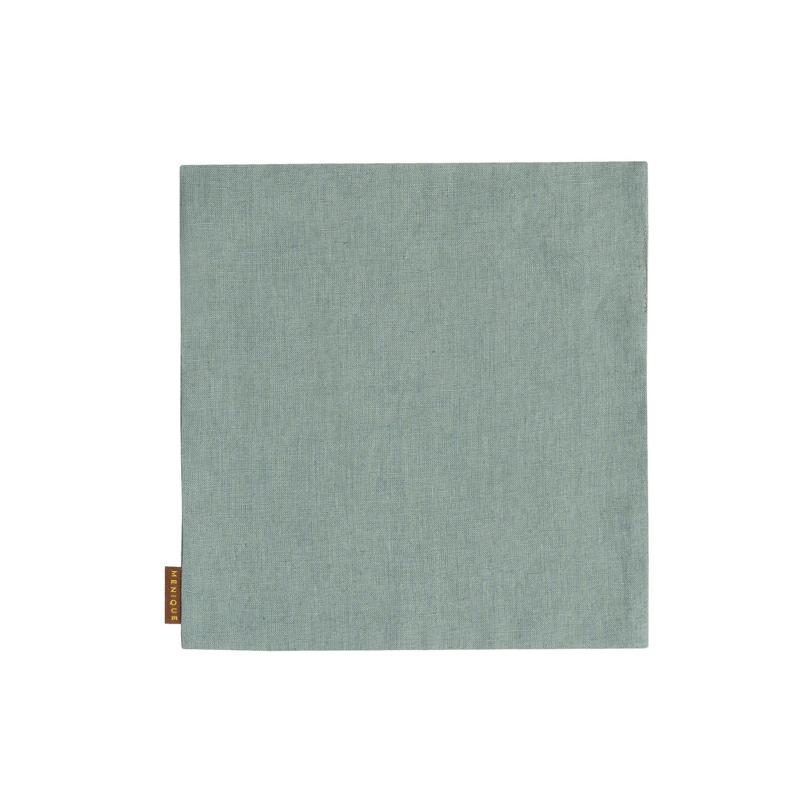 Linen Baby Burp One Size in cloudy blue