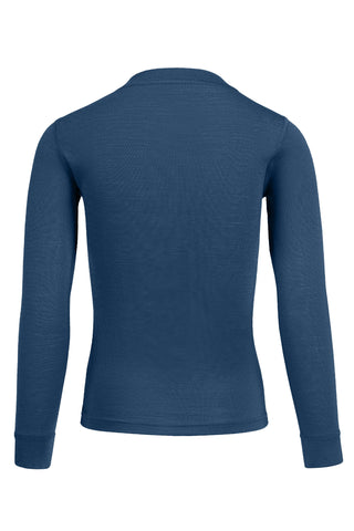 Kids' 160 Thermal Long Sleeve Crew Denim - 1-2Y / Denim