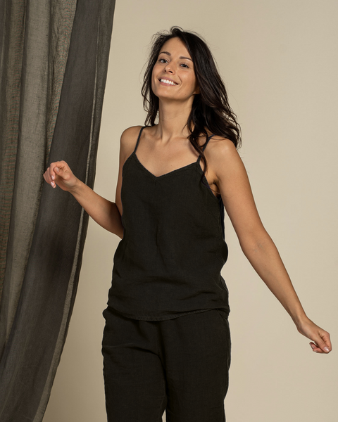 Linen Slip Top Kim