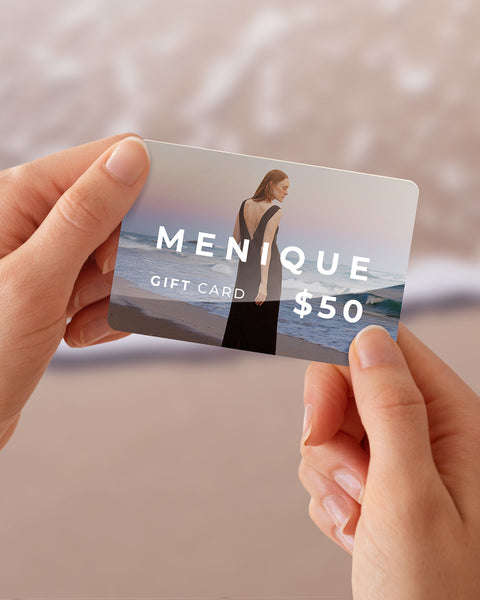 $50 value menique gift card