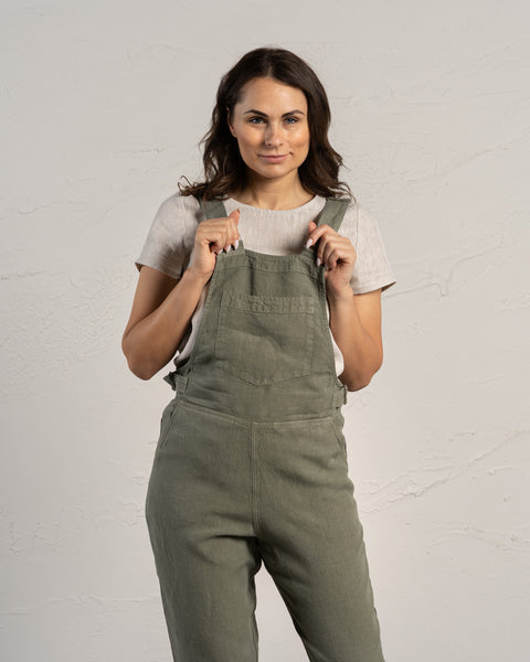 Linen T-Shirt Top Emma Natural