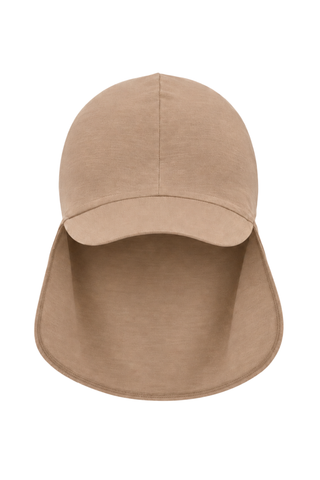 Toddler UPF35+ Merino Lightweight Sun Cap - 1-2Y / Beige