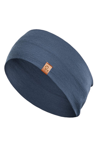 Women's Merino Sport Headband Denim - One Size / Denim