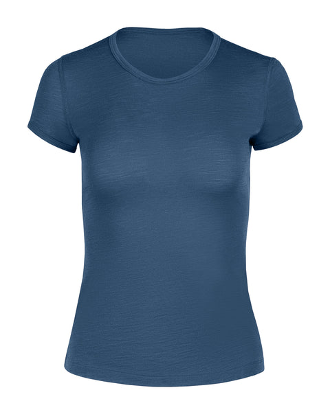 Women's 160 Merino T-Shirt Denim