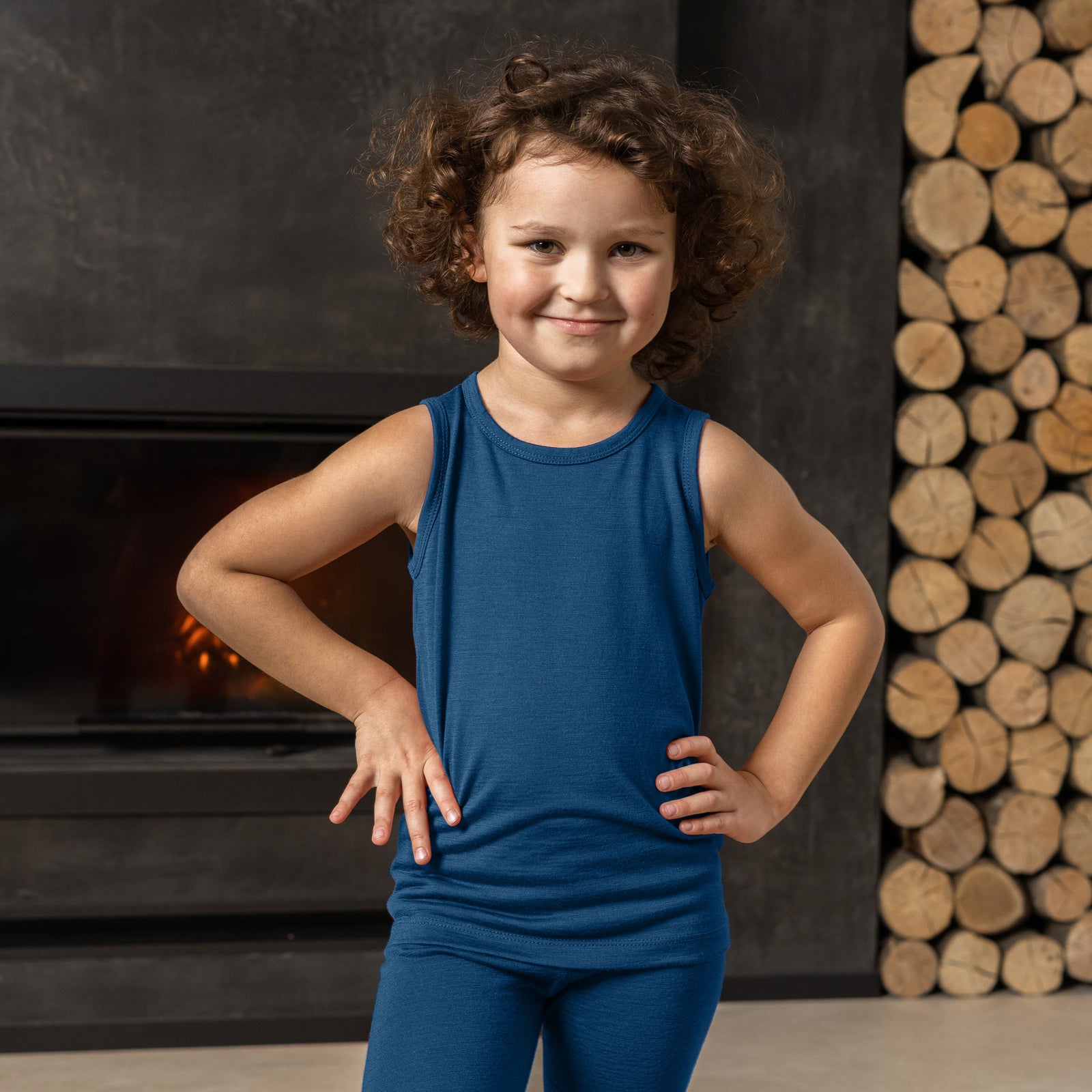 Kids' Tank Top Denim